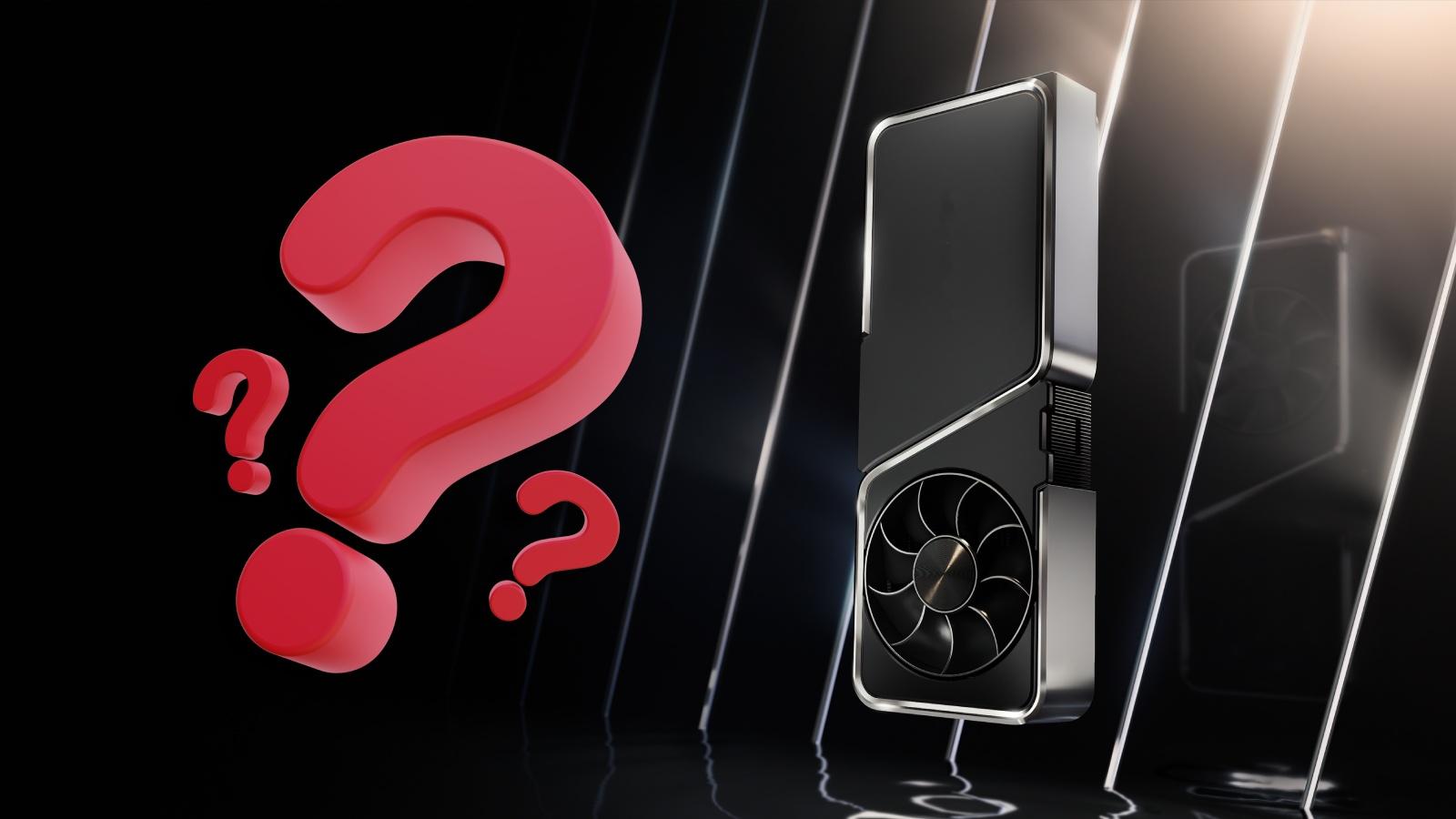 A GPU with a red question mark next to it