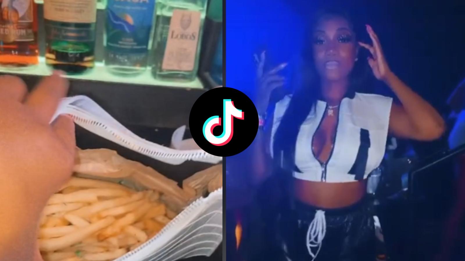 Viral video leaves fans baffled over purse filled with french fries -  Dexerto