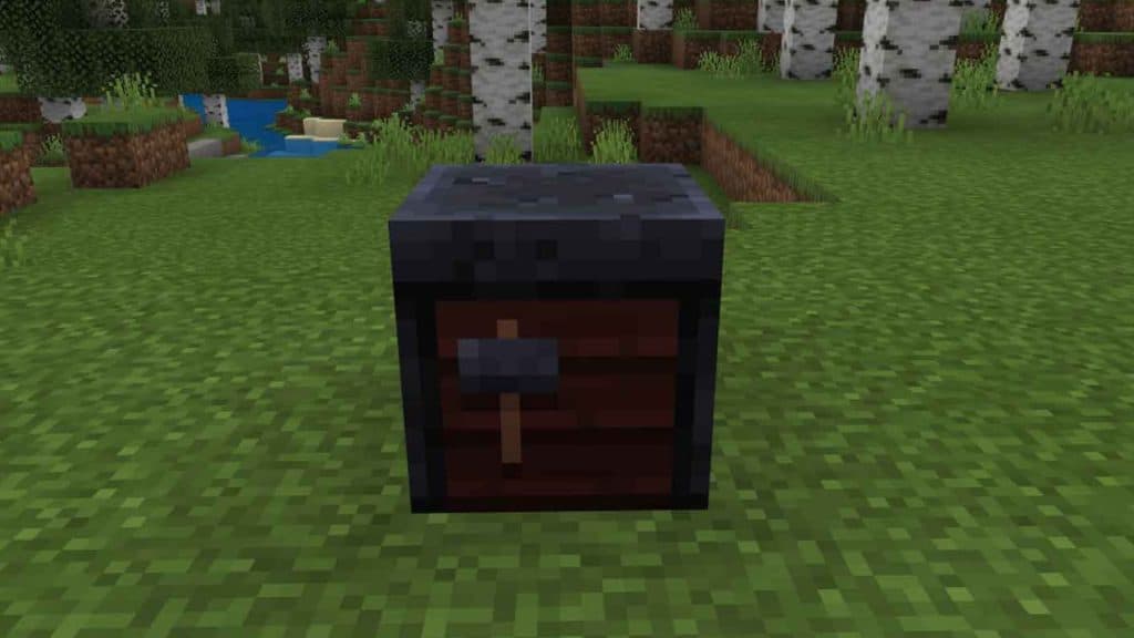 Minecraft smithing table