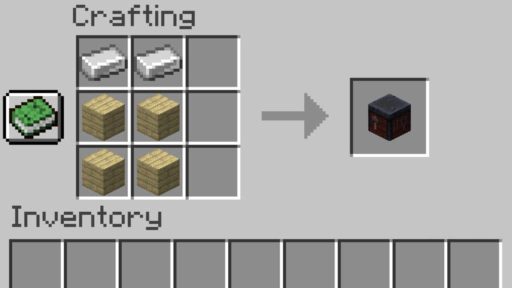 Minecraft Smithing Table