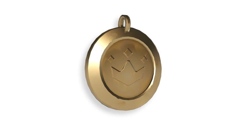 Picture of the OWWC2023 weapon charm