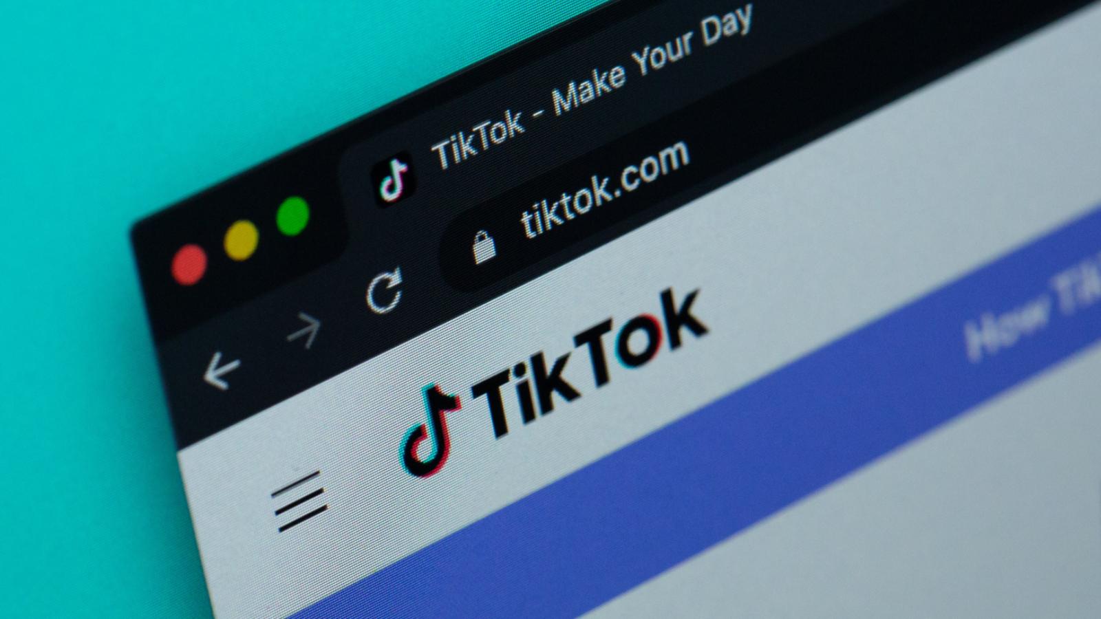TikTok website