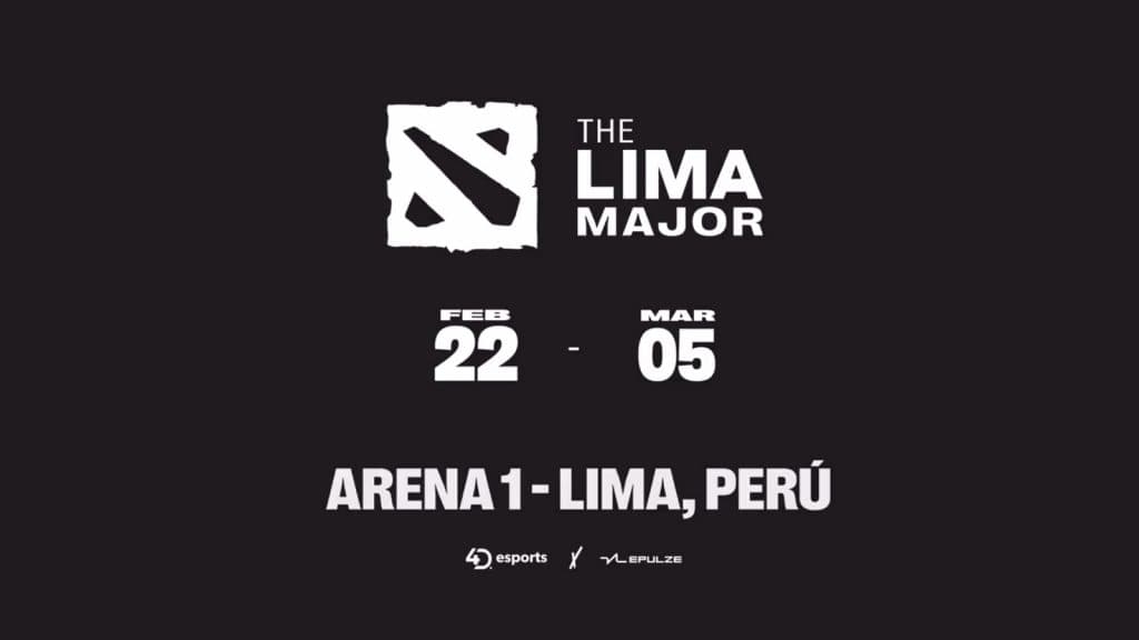 cover art for the dota 2 Lima major 2023.