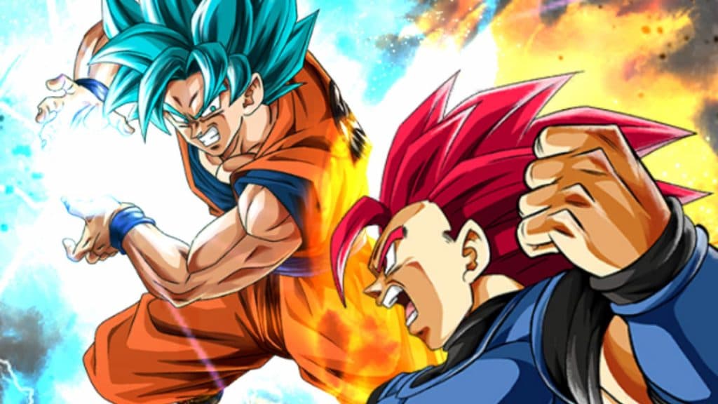 An image of official artwork from Dragon Ball Legends.
