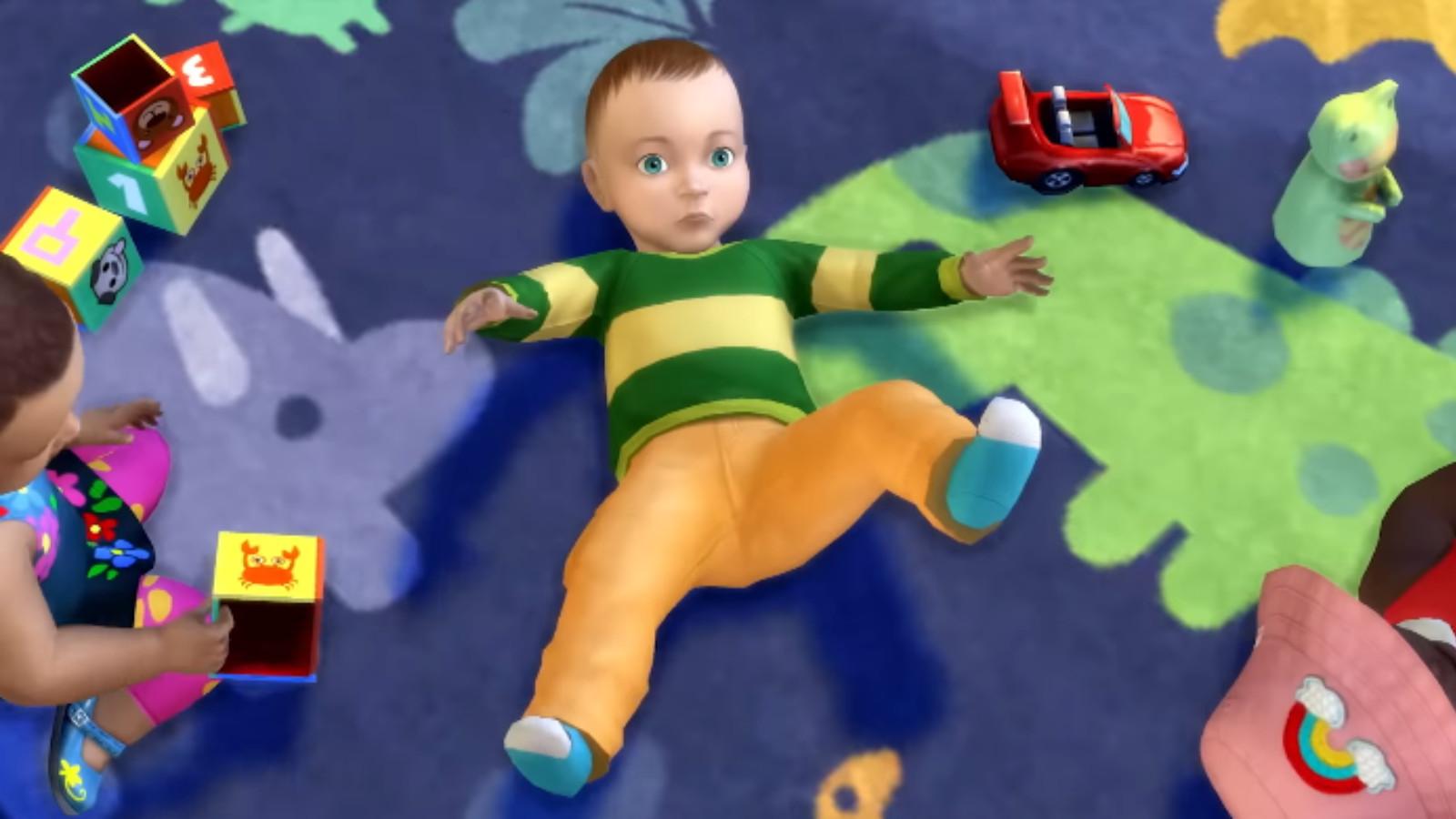 toddler in the sims 4