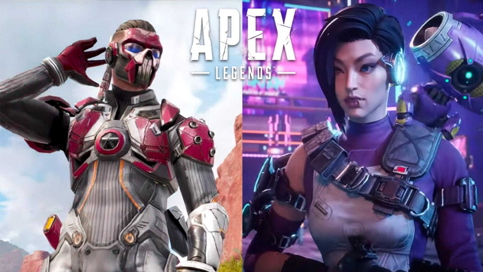 Fade and Rhapsody from Apex Legends