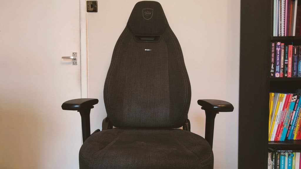 Noblechair Legend TX Anthracite Edition without pillows.
