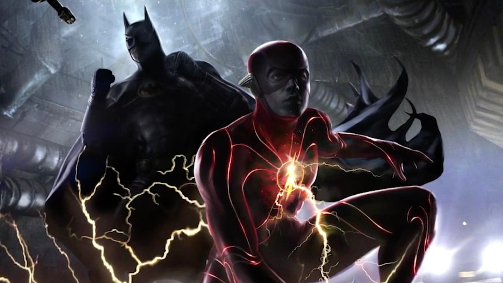 Concept art for The Flash movie