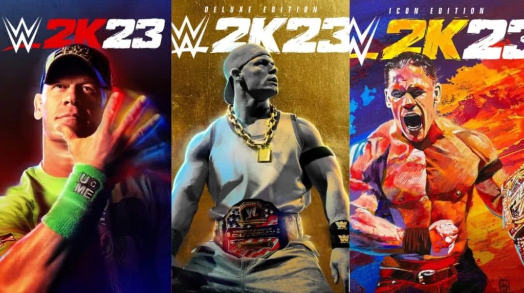 WWE 2K23 box art