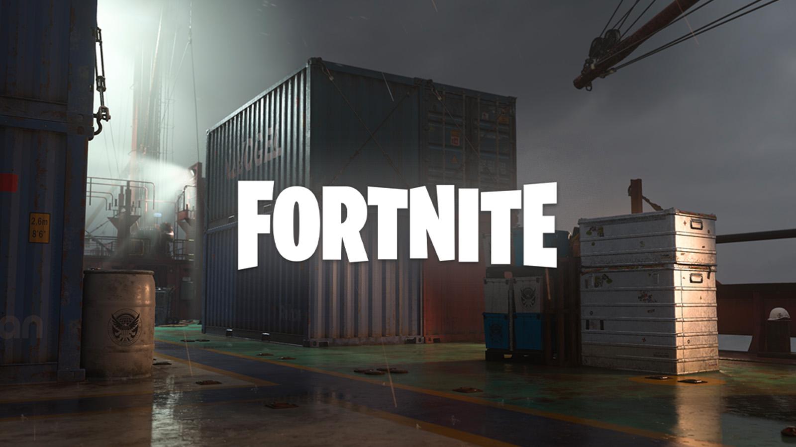 Shipment from MW2 with Fortnite logo