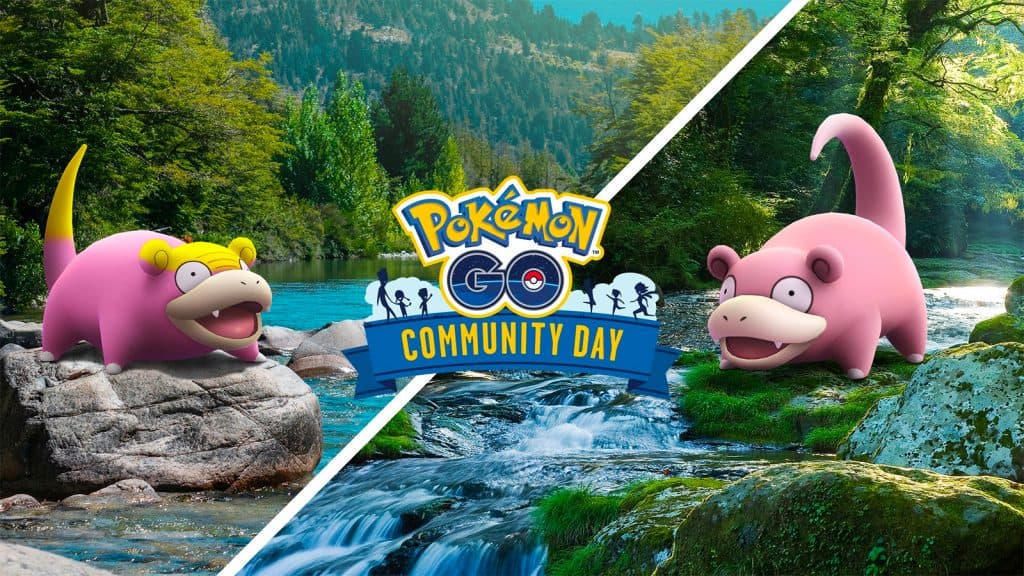Galarian Slowpoke appearing in the Pokemon Go March Community Day