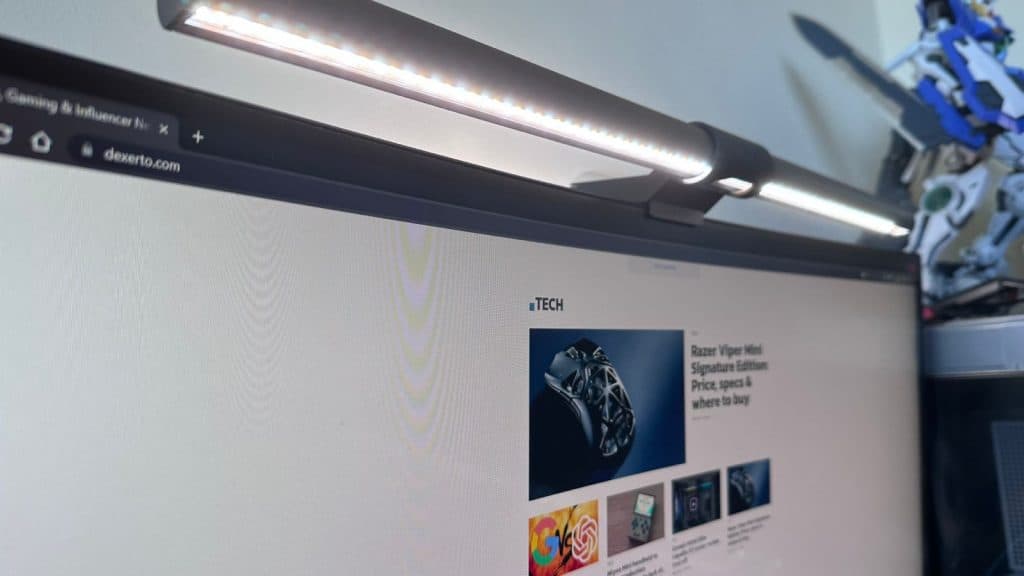 BenQ Screenbar Halo LEDs