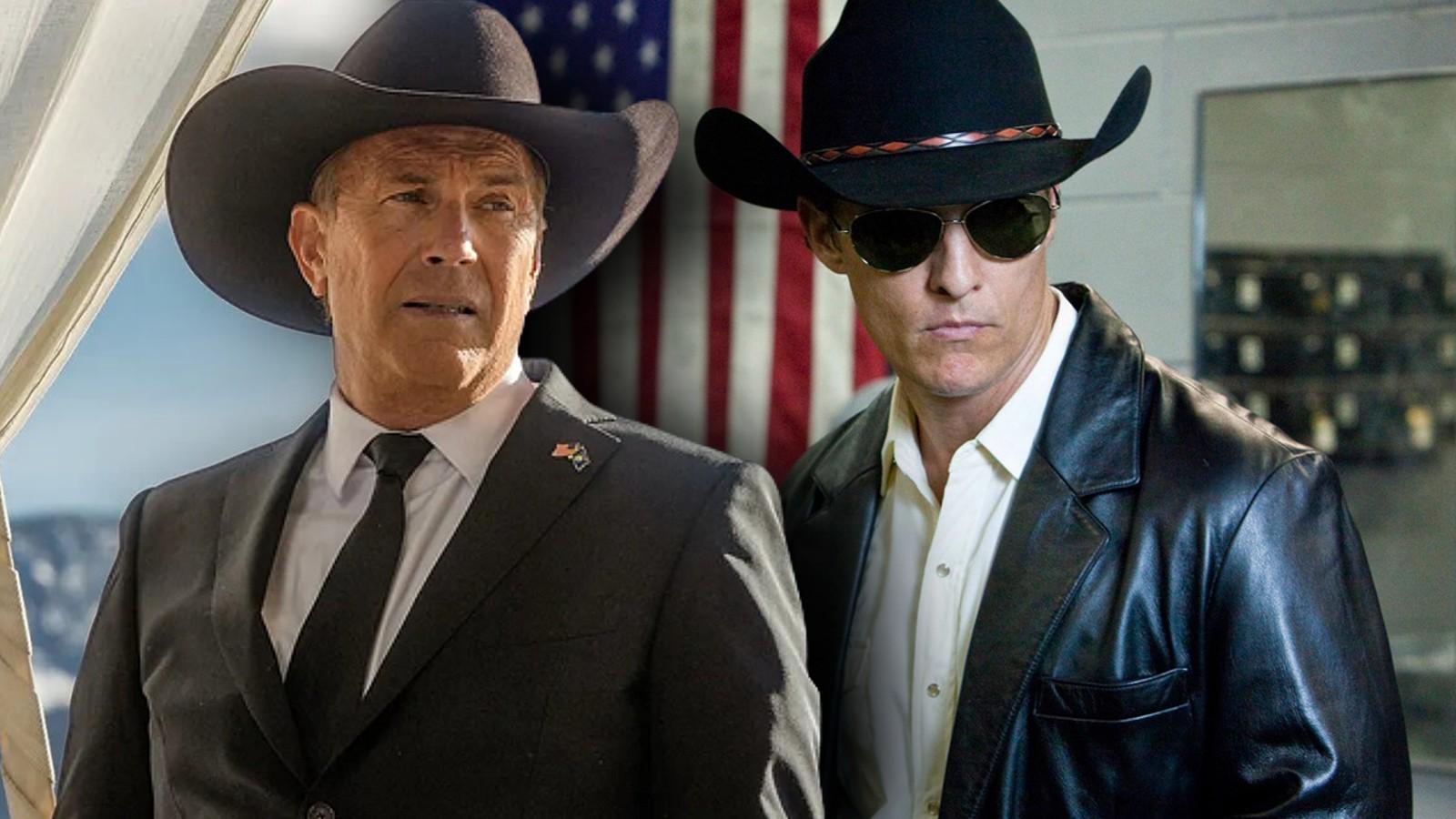 Kevin Costner in Yellowstone and Matthew McConaughey in Killer Joe