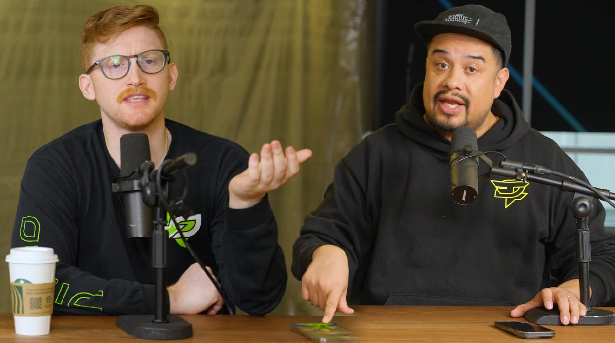 Scump & Hecz on Optic podcast