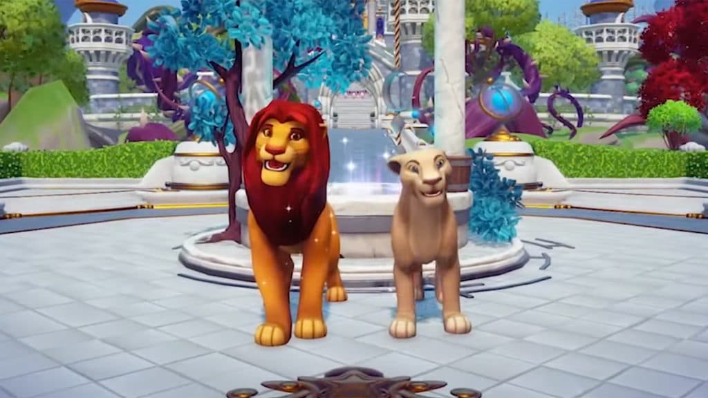 The Lion King in Disney Dreamlight Valley
