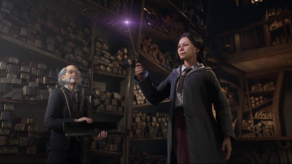 hogwarts legacy wand image