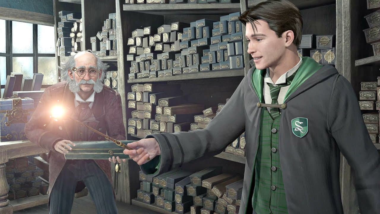 How to make Harry Potter's wand in Hogwarts Legacy easily