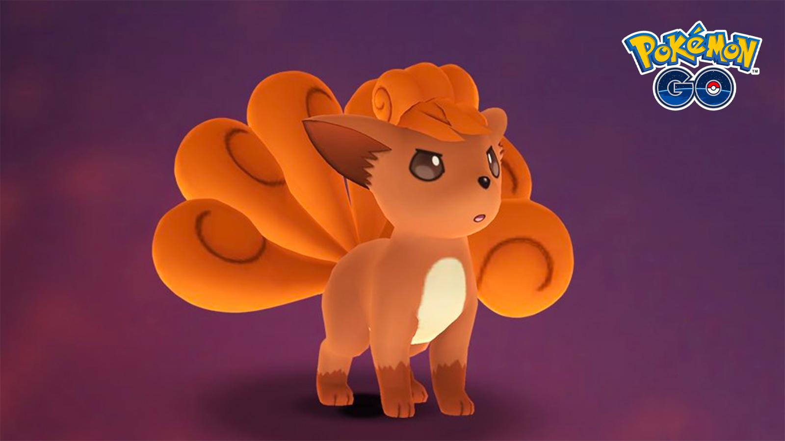 Vulpix appearing in the Pokemon Go Battle Day