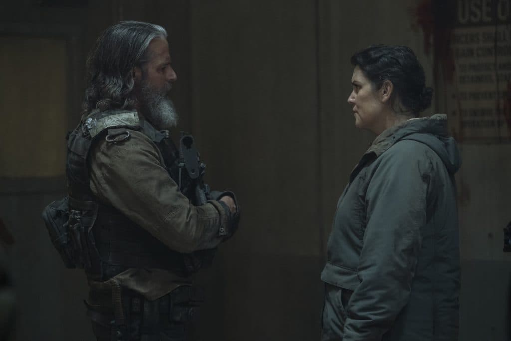 Kathleen and Perry in The Last of Us Episode 5