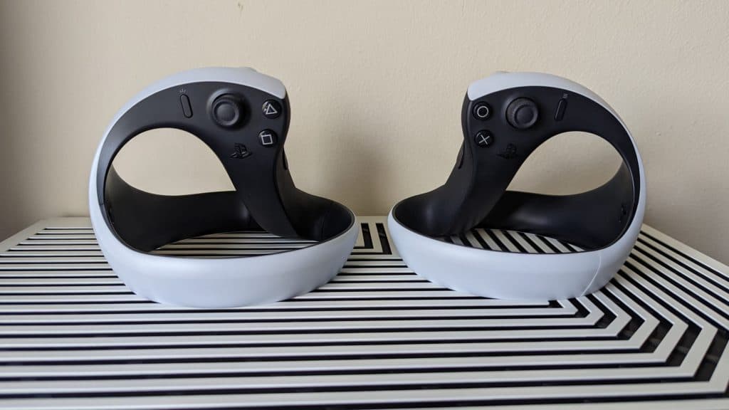PlayStation VR2 sense controllers