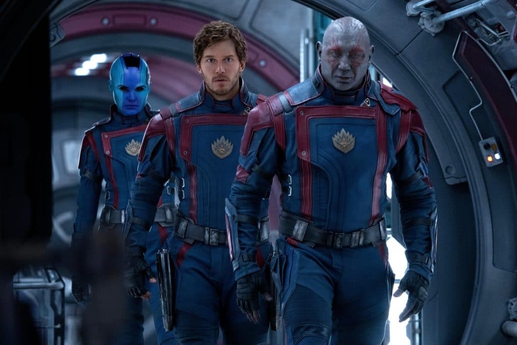 The cast of Guardians of the Galaxy 3