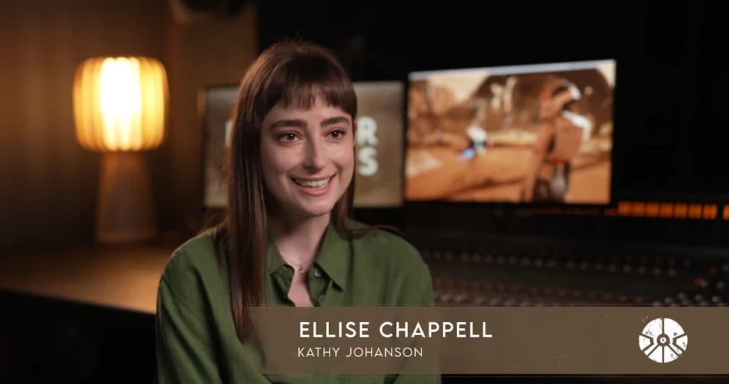 Ellise Chappell recording Deliver us Mars