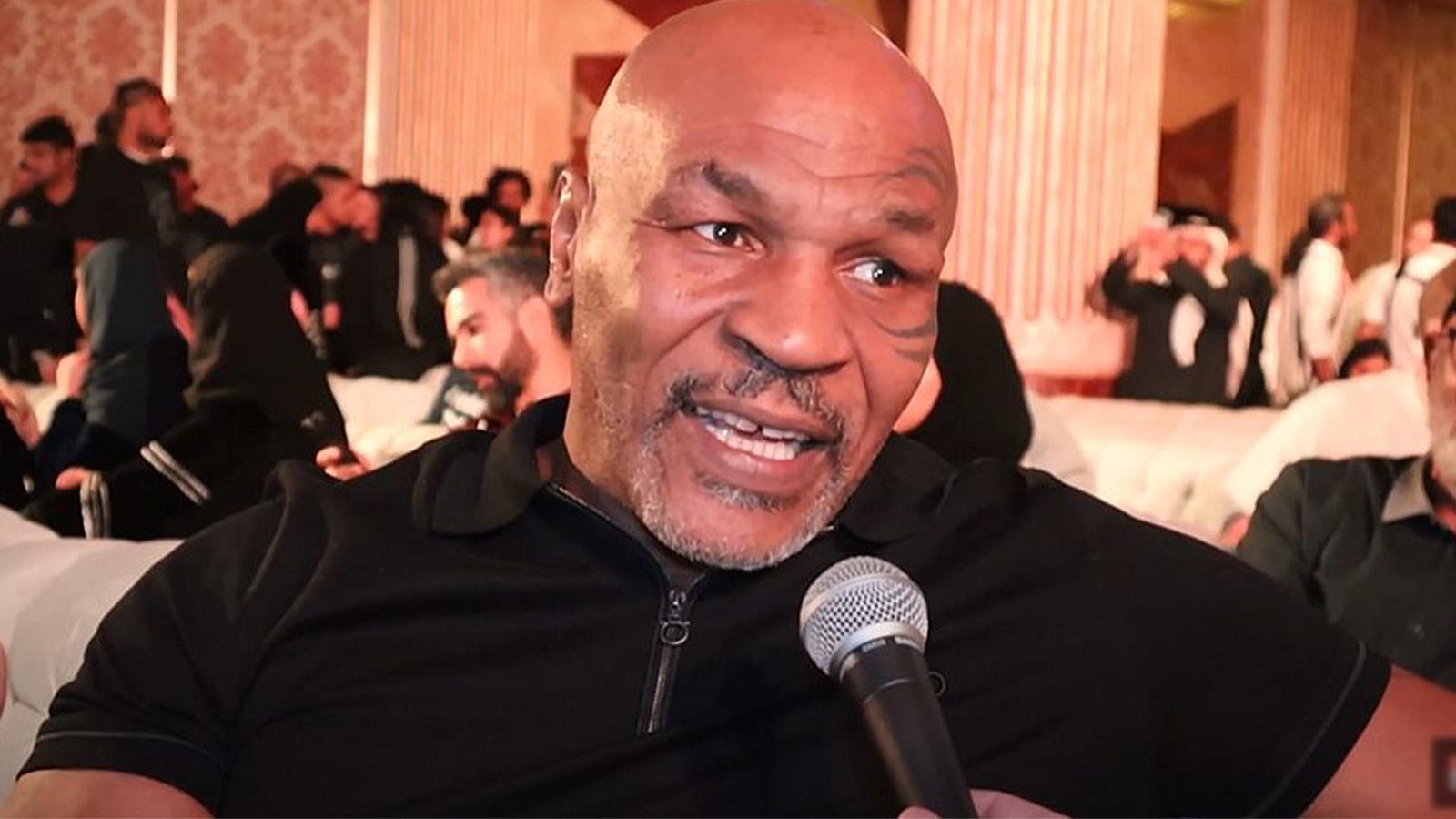 Mike Tyson shares prediction for jake paul vs tommy fury
