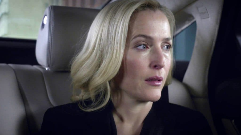 Gillian Anderson as Stella Gibson in The Fall.