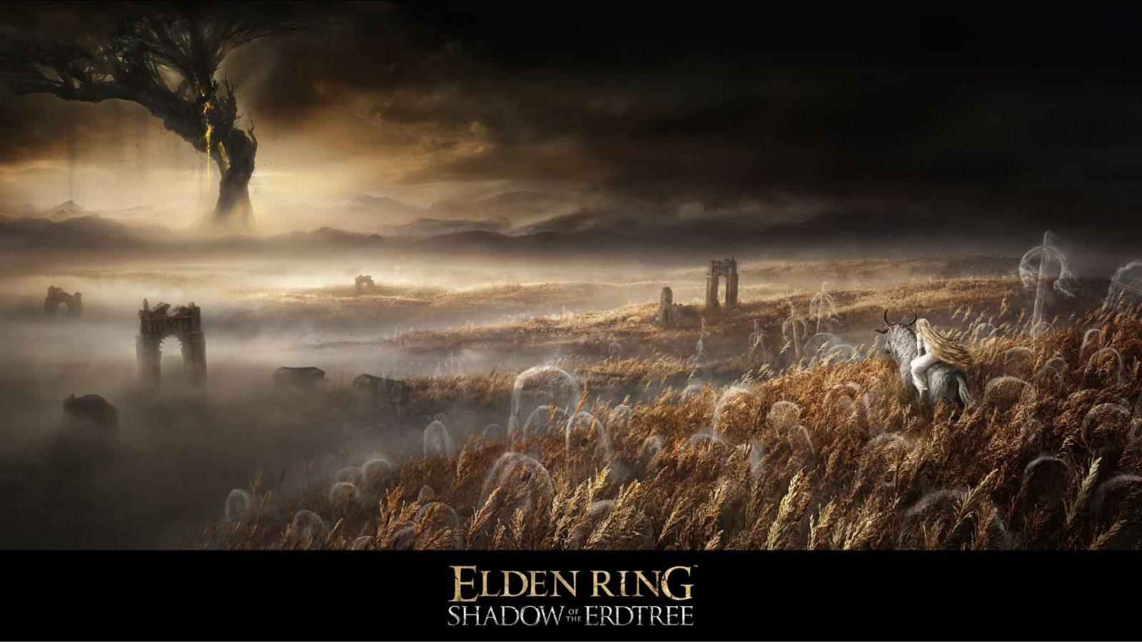 official art for shadow of the erdtree elden ring DLC