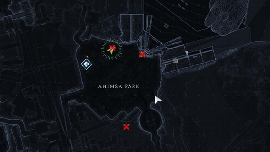 Ahimsa Park chest locations