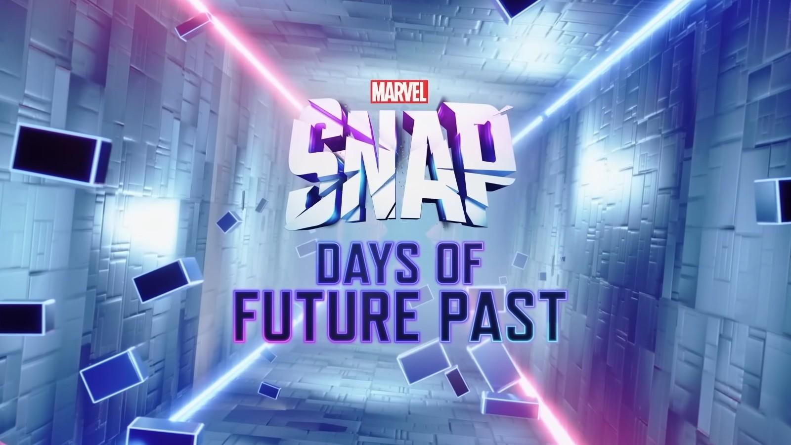 Marvel Snap Days of Future Past Logo