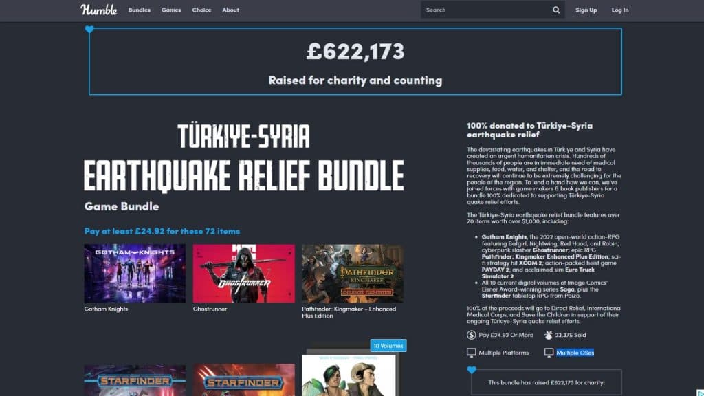 turkey syria earthquake relief bundle