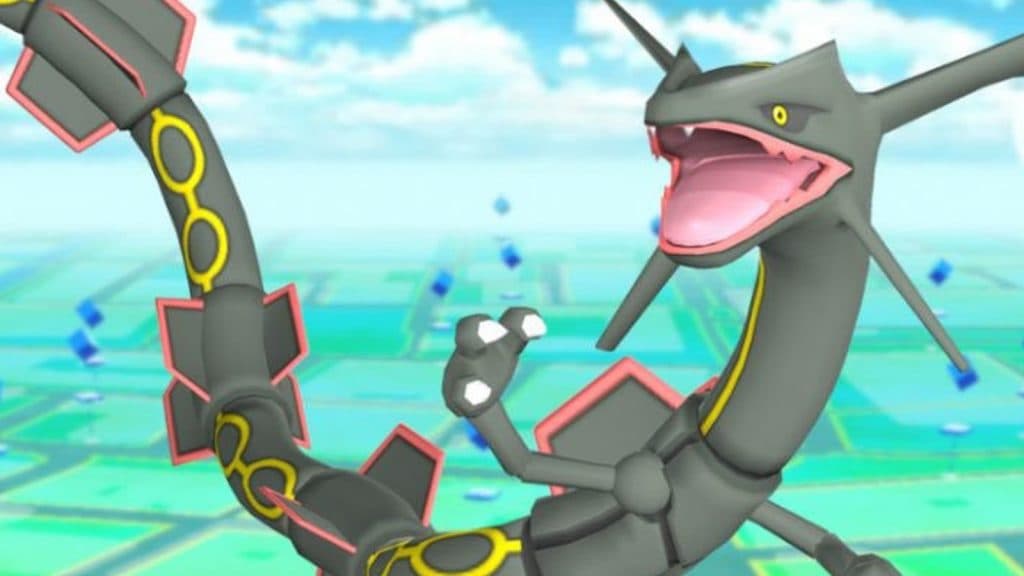 How to get Shiny Mega Rayquaza in Pokemon GO?