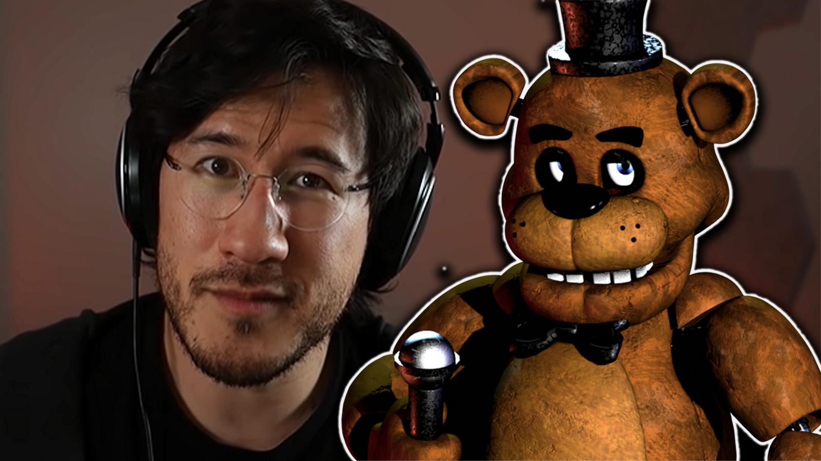 markiplier cant say anything about possible fnaf movie cameo