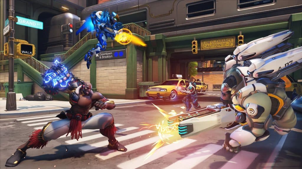 gameplay fight in overwatch 2