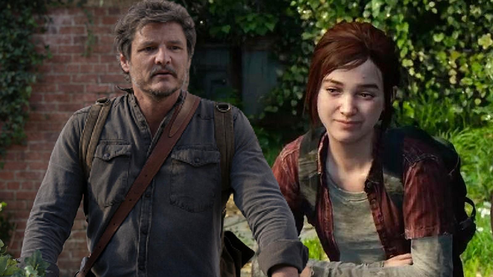 Joel and Ellie in The Last of Us show and game