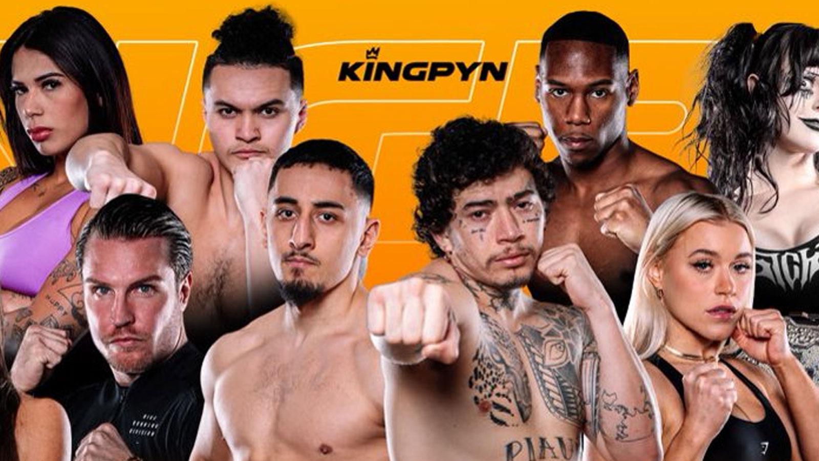 Kingpyn boxing tournament promotional image