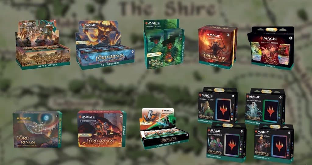 all LOTR Magic products