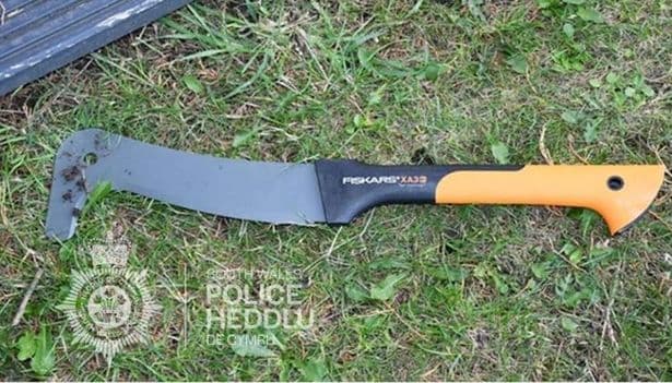 weapon used in graveyard brawl