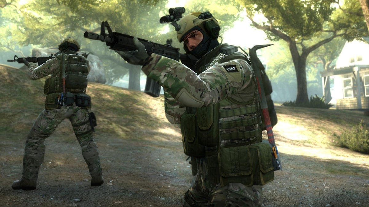 A promo image of Counter Strike Global Offensive