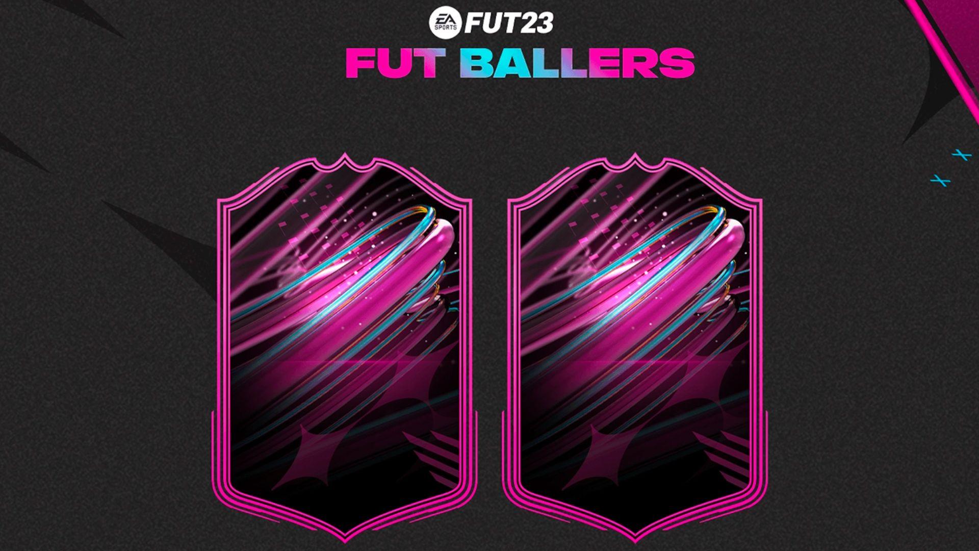 FIFA 23 FUT Ballers loading screen and cards