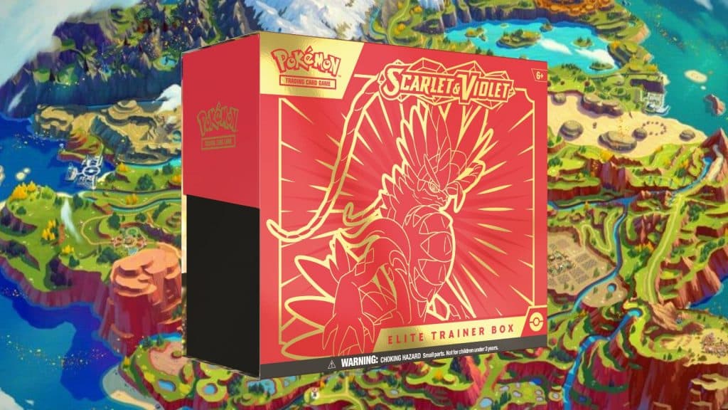Pokemon Scarlet & Violet TCG Elite Trainer Box Koraidon