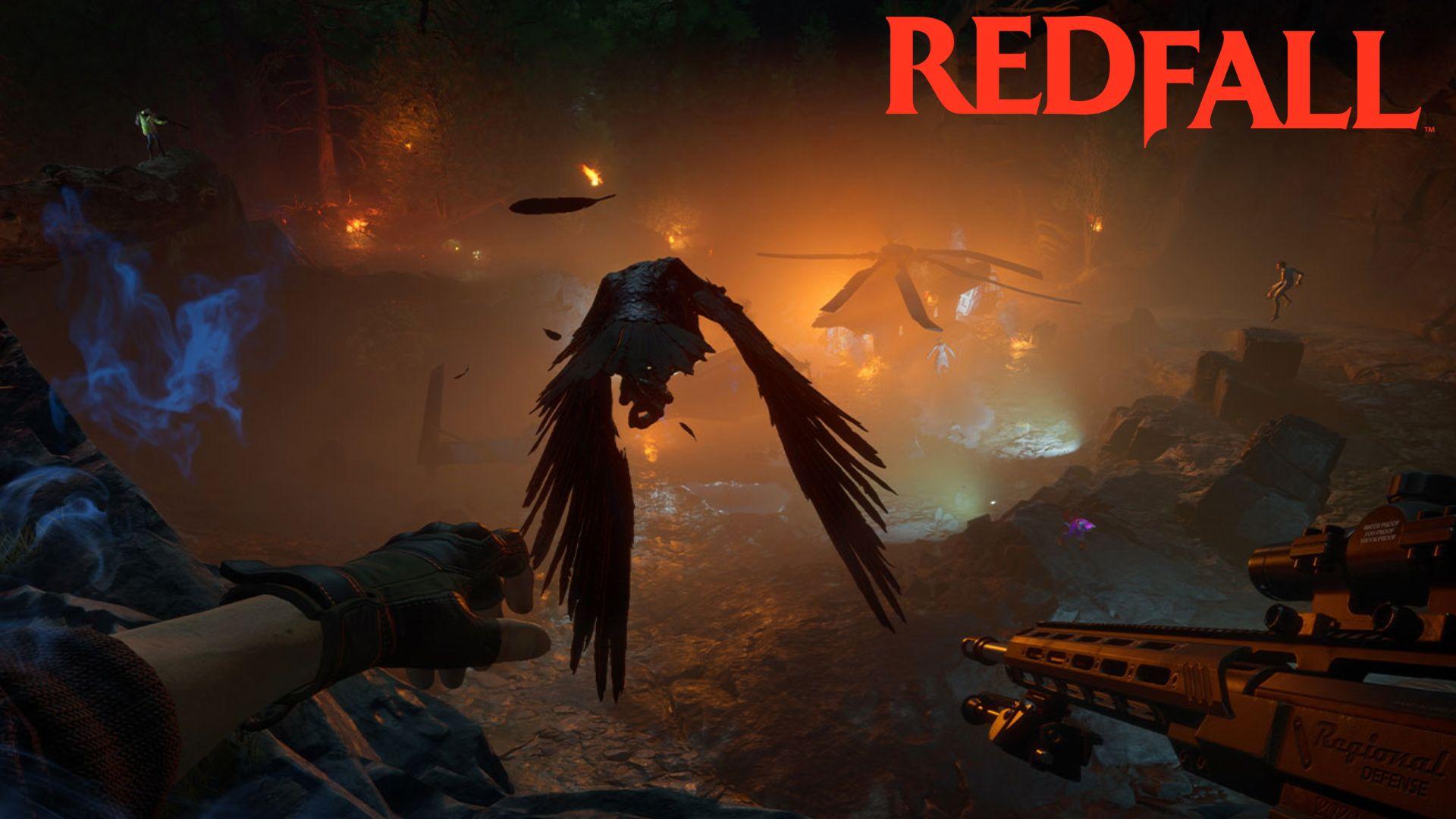 Redfall Xbox Game Pass vampire flying