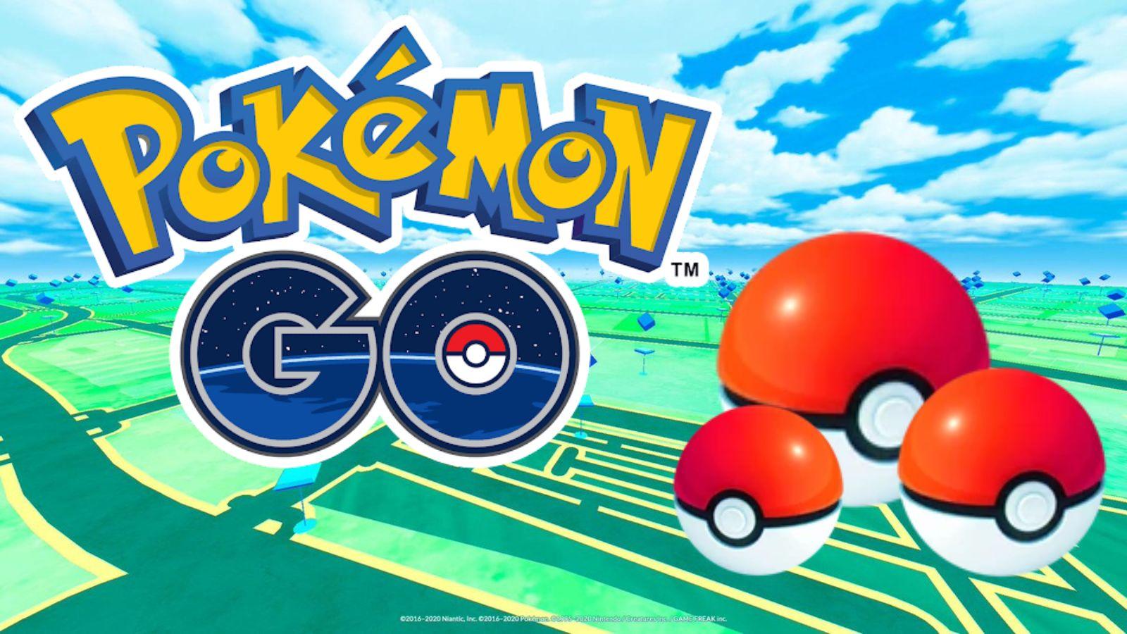 pokemon go pokeballs logo header
