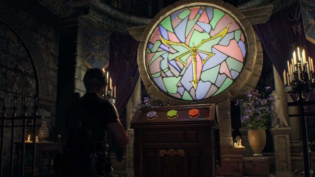 The solution to the Resident Evil 4 remake church puzzle