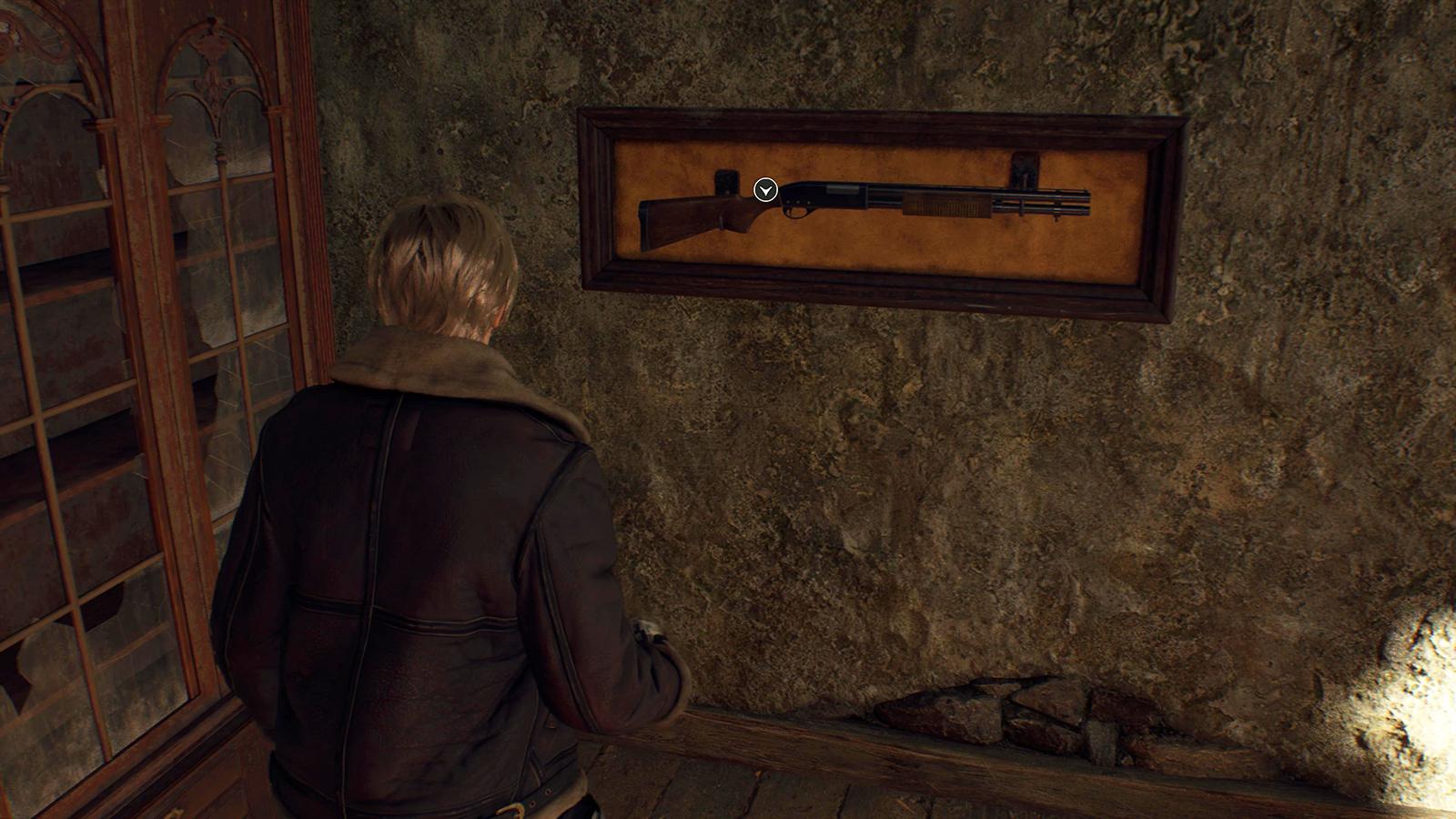 The Shotgun in Resident Evil 4 remake
