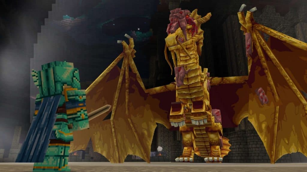Minecraft D&D DLC dragon