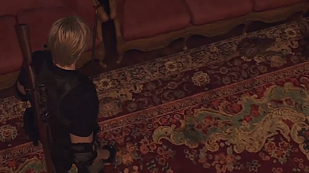 The first rat for "More Pest Control" request in Resident Evil 4 Remake