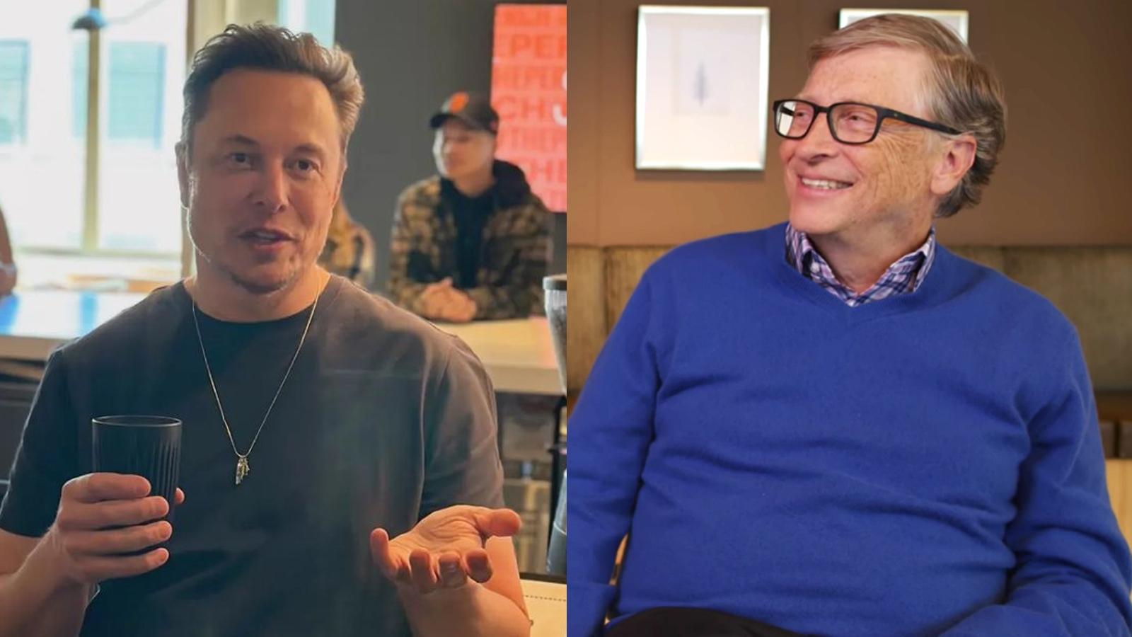 Elon Musk and Bill Gates side-by-side image