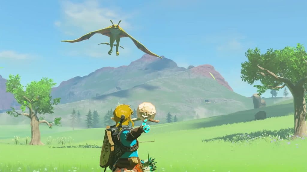 A new flying enemy in Zelda Tears of the Kingdom